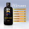200ml /250ml Black Bottle Liquid Gym Chalk for Sweat Absorb